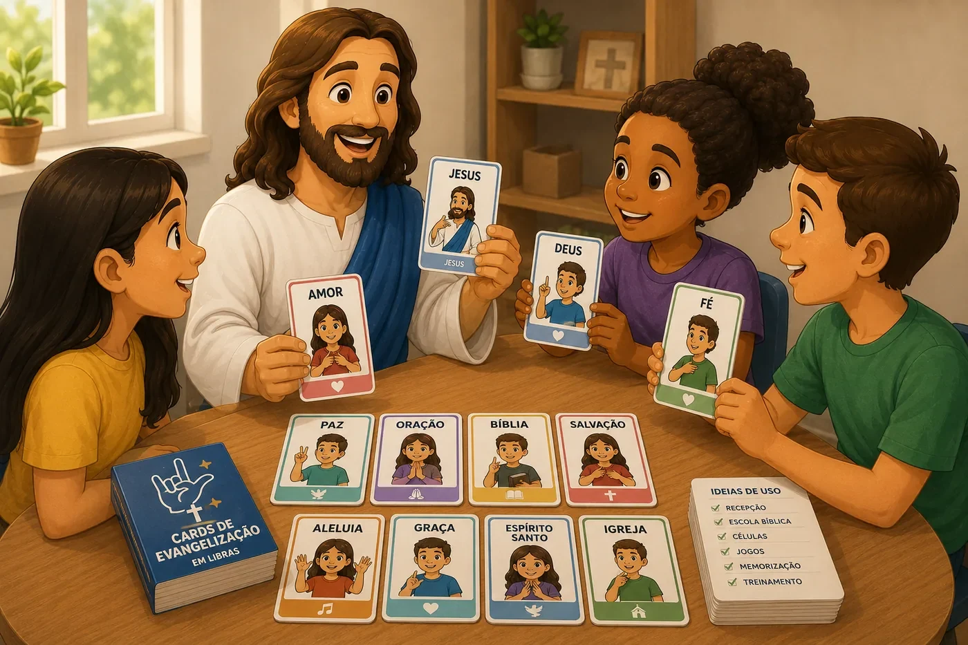 Cards de Evangelização